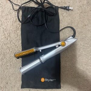 InStyler Silver and Yellow Hair Styler